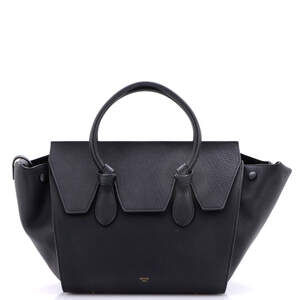 Celine Tie Knot Tote Grainy Leather #244984C10B